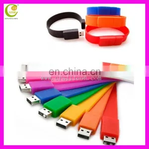 Promotional Wholesale Colorful Custom Silicone Usb Wristband 4gb Flash Drive With Free Sample thumbnail-3
