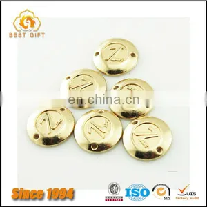 Wholesale Custom Garment Accessories Fashion Metal Gold Buttons for Suit thumbnail-1