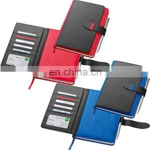 Multi Functional PU Leather Cover Planner Notebook With Elastic Tape and Ball Pen NOTEBO913 thumbnail-1