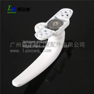 Aluminum Door Window Accessories Casement Window Handle With Lock thumbnail-3