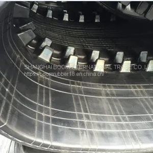 550*90 Rubber Tracks Customized Specification, Agriculture Machinery Rubber Crawler thumbnail-2