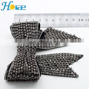 Whoesale Crystal Rhinestone Shoe Accessories Decorative Shoe Bow DIY Handmade Shoe Accessories thumbnail-2