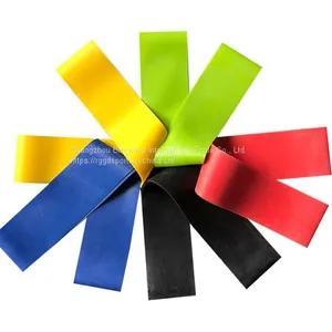 Elastic Resistance Loop Bands Yoga Exercise Gym Fitness thumbnail-1