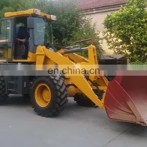 Loader 4WD CE 1.6Ton ZL16 With 4 in 1 Bucket/snow Blade Shovel Loader thumbnail-1