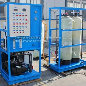 Marine/Offshore/ Island Use RO Seawater Desalination Machine thumbnail-1