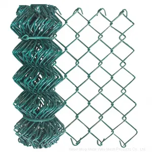 Football Field Pvc Coated Chain Link Fence With Good Quality thumbnail-1
