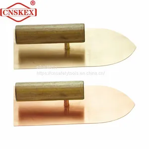 Trowel Bricklay's Non-spark Sikai Toos Cutting Tools 200*90mm Al-cu thumbnail-1