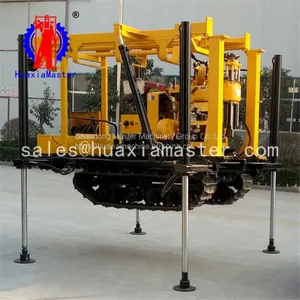 Portable Crawler Type Easy to Start Without Hurting the Road Surface Rig Hydraulic Slide Frame Type Water Well High Support Leg thumbnail-4
