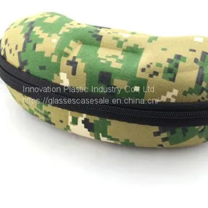 Wholesale Crush-resistant, Large-sized Eyewear Case, Fashionable, Zippered Sunglasses Case thumbnail-3