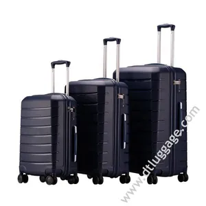 Ride on High Quality Abs Trolley Luggage Travel Suitcase Sets thumbnail-2