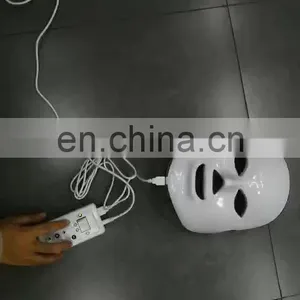2020 FAIR Pro Korea 7 Color Led Photon Light Therapy Machine Led Face Facial Mask With Neck Device thumbnail-1
