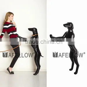Animal Black Dog Mannequin for Sale thumbnail-1