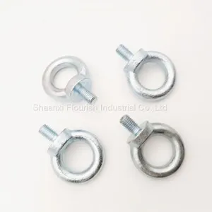 ZINC PLATING CARBON STEEL LIFTING EYE BOLTS DIN580 thumbnail-3