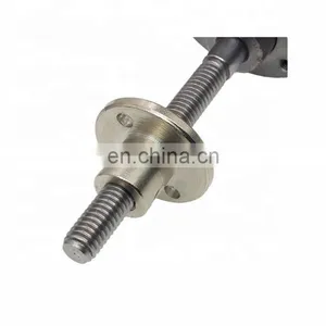 ChiHai Motor CHR-GM37-520K DC CHINA Metric Screw Shaft Gear Motor 24V 12V Mating Flange Nut thumbnail-5