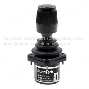 RunnTech 3 Axis Hall Effect Fingertip Joystick With 1 Pushbutton for Ratiometric Output thumbnail-1