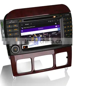 Erisin ES2509S 2 Din 7 Inch Touch Screen Car DVD Player GPS for W220 thumbnail-3
