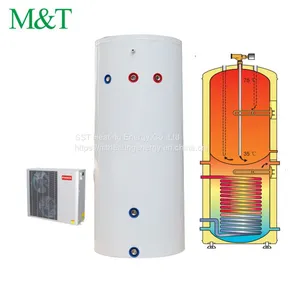 Hot Water Storage Tank Duplex Stainless Coil Twin 120 Gallon thumbnail-1