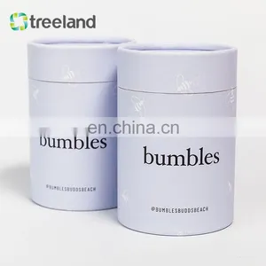 Colored Logo Honey Spoons Paper Tube Cardboard Tube Cylinder Boxes thumbnail-5