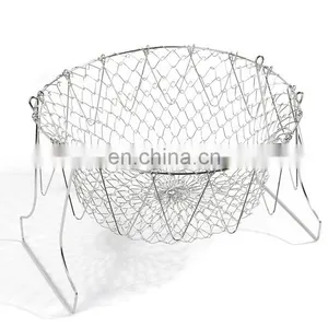 Stainless Steel Fry Chip Frying Deep Fryer Basket thumbnail-2