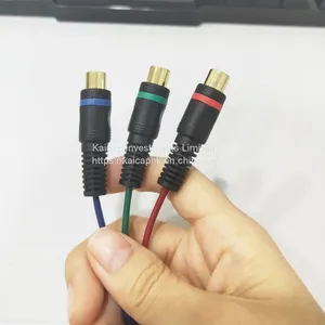 VGA HD15 to Component RCA Breakout Cable Adapter Male to Female Computer Video Connectors Display Screen Cable thumbnail-3
