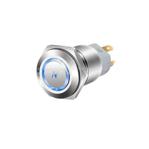 J&V Explosion-proof Metal Push Button Switch 16MM thumbnail-5