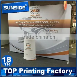 Tension Fabric Display Backdrop Exhibition Pop up Display Stand for Advertising -qt thumbnail-4