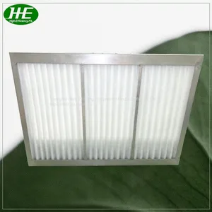 AHU Panel Type Ventilation Synthetic Fiber Pleated Pre Filter thumbnail-1
