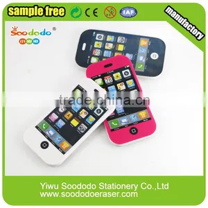 2015 New Design 3D Phone Shaped Eraser For Promotional thumbnail-3