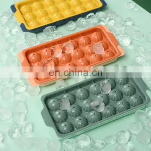 Favourable Price High Quality Selling ABS Empty Plastic Flower Shape Ice Cube Tray thumbnail-2