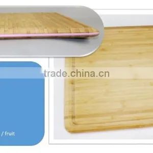 Bamboo Chopping Board With Weight Bamboo Board Silicone Edage thumbnail-2
