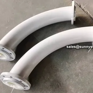 Ceramic Sleeve Lined Pipe Bend thumbnail-2