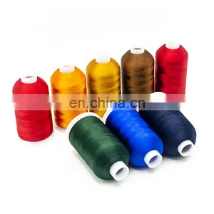 Polyester Embroidery Thread Polyester 120d 2 5000M For Brother Tajima Embroidery Machine thumbnail-1