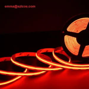 2022 Popular Cob Rgb Led Strip 1008Leds/M 24V Non-Waterproof Flexible Rgb Led Strip Light thumbnail-3