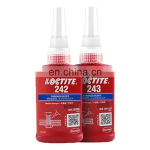 Threadlocker Glue New Loctiter 262 242 243 222 263 271 272 277 290 Screw Adhesive Anaerobic Glue Anti-loose Seal Thread Lock 50m thumbnail-1