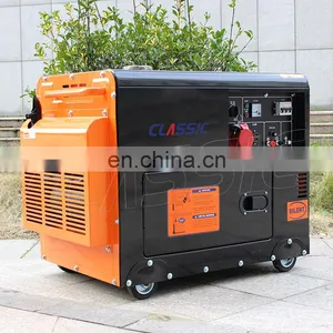 Bison China 400v 7Kw Diesel Generator Generators Electric 7.5 Kw Silent Generator thumbnail-3