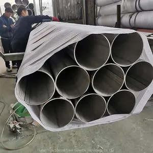 304 Stainless Steel Round Tube Weld Stainless Steel Pipe Hot Sale Made in China thumbnail-3