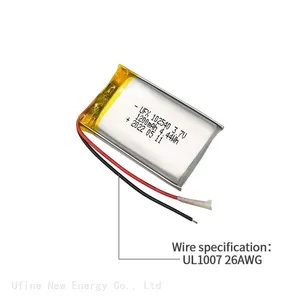 China Battery Manufacturer Supply Rechargeable UFX 102540 3.7V 1200mAh Li-Polymer Battery For Beauty Device thumbnail-4