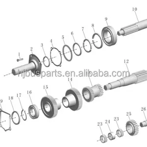 Other Performance Parts KLQ6123K Higer Bus Sale Important Parts Row Steep Roller Bearing 31V41-04507 for Buses Higer Spare Parts thumbnail-6