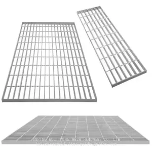 Steel Building Material Industrial Walkways Steel Bar Top Quality China Golden Supplier Steel Grating Factory BOLI2025 NEW DESIGN thumbnail-2