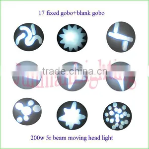 200W 5R Sharpy Beam Moving Head Light DJ Stage Lighting Beam Moving Head Light thumbnail-5
