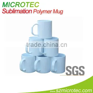 Sublimation Blank Plastic Mug, Hot Sale Custom Sublimation Cup thumbnail-1