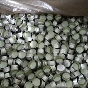 High Quality 28mm Pilfer Proof Aluminium Spirit Juice Bottle Screw Cap thumbnail-5