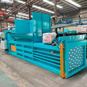 Industrial Solid Waste Baler Decorative Domestic Waste Baler Factory Source for Apparel Beverages Textiles Bottles Pouches Cases thumbnail-4