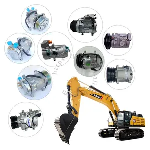 Genuine SANY Excavator AC Compressor | Air Conditioner Cooling Parts for SY75 SY215 SY365 | Original & OEM Replacement thumbnail-3