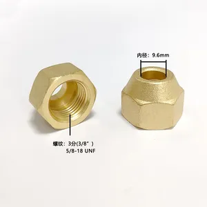Brass Fittings, Copper Nuts， Adopting C37710 thumbnail-5