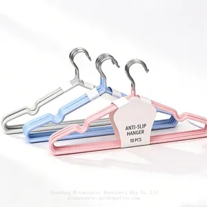 Non-slip Clothes Hanger Adult Clothes Rack Dormitory Household Clothes Hanger for Wholesale thumbnail-1