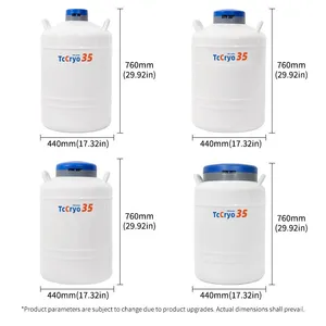 TcCryo YDS-35 Liquid N2 Tank Cryogenic Dewar Flask TcCryo thumbnail-4