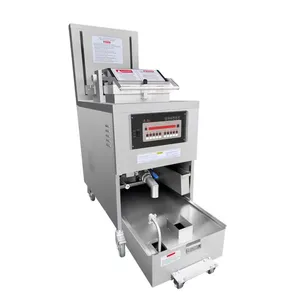 QD-55HE Professional 55L Electric Pressure Fryer 8 Head Capacity Commercial Chicken Frying System for Catering Hall thumbnail-2