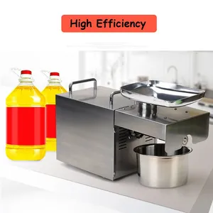 MO-Qdmdch Pure Natural Oil Press Machine GW021 Stainless Steel Automatic Cold Hot Extraction No Chemicals Home Kitchen for Peanut Sesame Walnut Seed thumbnail-1