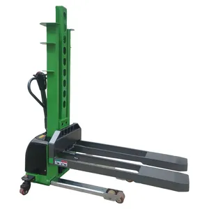 Hot Sale Full Electric Self Loading Stacker Electric Movement and Electric Lifting Forklift Stacker Machine thumbnail-2